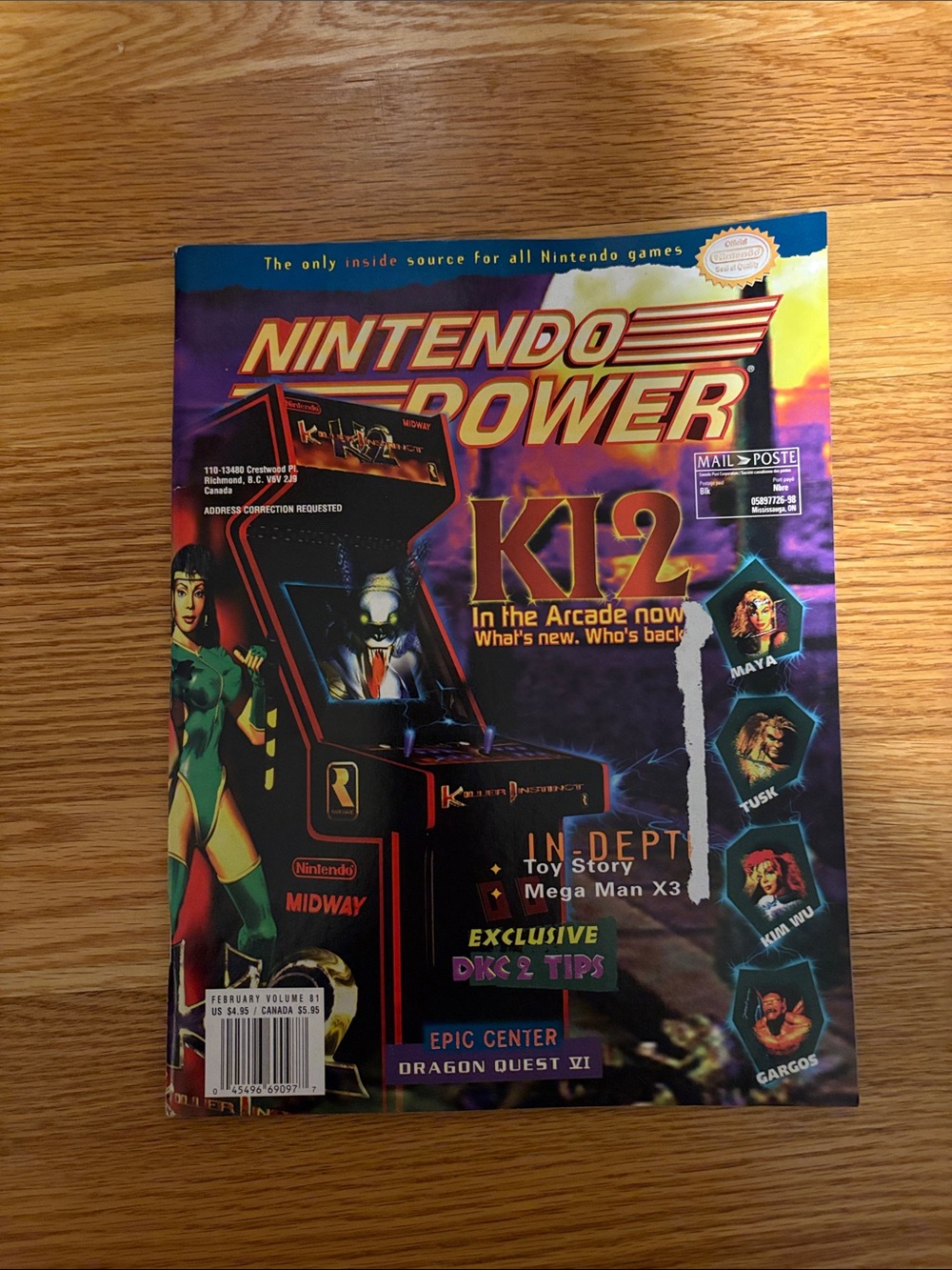 Nintendo Power Magazine — February Volume 81